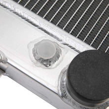 New 2 Row Aluminum Radiator Compatible For Ford F250 F350 F450 6.0L Diesel Powerstroke Engine 2003-2007 MT/AT