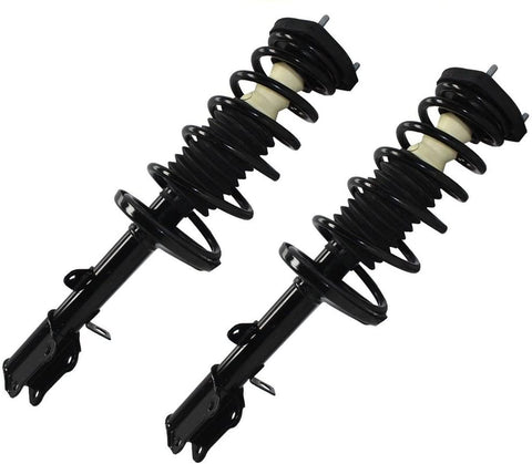 DTA 60066 Rear Complete Strut Assemblies With Springs and Mounts Ready to Install OE Replacement -2-pc Pair, Corolla, Prizm