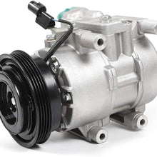 TBVECHI Air Conditioner Compressor W/Clutch Fits for 2007 2008 2009 Kia Spectra & Spectra5 2.0L 158350