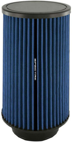 Spectre Universal Clamp-On Air Filter: High Performance, Washable Filter: Round Tapered; 4 in (102 mm) Flange ID; 10.719 in (272 mm) Height; 6 in (152 mm) Base; 5.125 in (130 mm) Top, SPE-HPR9882B