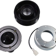 WFLNHB A/C AC Compressor Clutch for Mazda 3 2004-2009 Non-Turbo Model and Mazda 5 2006-2010