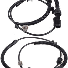 AUTEX 2PCS ABS Wheel Speed Sensor Front Left & Right ALS504