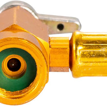 Belleone R134a Charging Hose to Fridge - Can Tap with Gauge Recharging Hose Kit Connect Can of R134a, R-12/R-22 Refrigerant Port for Home Use Refrigerator A/C System