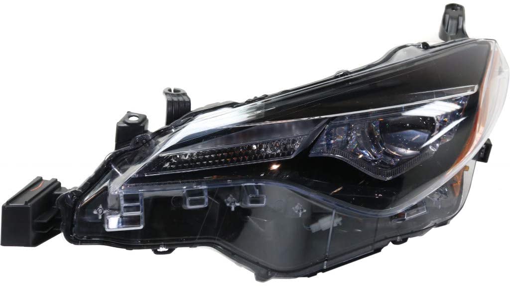 For Toyota Corolla Headlight Assembly 2017 2018 2019 Driver Side | Bi-LED | w/LED Daytime Running Light | CE/L/LE/LE ECO Model | TO2502249 | 8115002M70