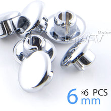 KiWAV Magazi motorcycle round bolt cap screw cover plug compatible with 10mm thread bolts (allen key M8)