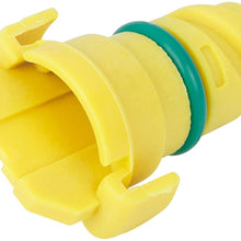 X AUTOHAUX 2pcs ABS Car Engine Oil Drain Plug Replacement for Ford F150 2015-2018 KX6Z6730B