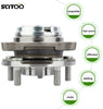 SCITOO Wheel Hub Bearing for 2012-2017 Nissan Quest,2013-2014 Nissan Murano Compatible for OE 5133381 pad