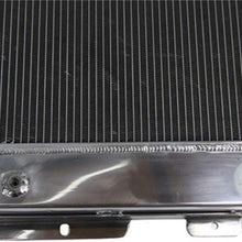 OzCoolingParts 67-69 Chevy Camaro Radiator, 4 Row Core Aluminum Radiator for 1967-1969 68 Chevrolet Camaro Big Block Pontiac Firebird, L6 V8 Auto Engines
