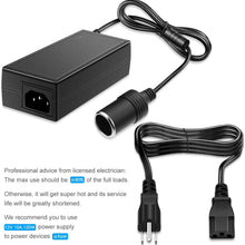 SHNITPWR AC to DC Converter 12V 120W Car Cigarette Lighter Socket AC 100~240V to 12 Volt 10 Amp DC Power Supply Adapter Transformer for Car Vacuum Cleaner, Car Refrigerator and Other Car Devices