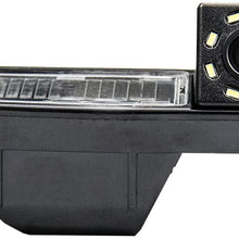 HD 720p Rear View Back Up Reverse Parking Camera in License Plate Waterproof Night Version (NTSC) for  Alfa Romeo MiTo AR Furiosa  Fiat Alfa Romeo 156/159 / 166/147 / Alfa Romeo Stelvio Spider Giu