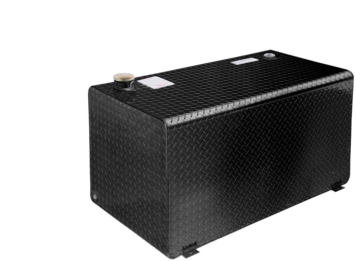 DEE ZEE DZ91753XB (106 Gallon) Auxiliary Diesel Fuel Transfer Tank - Black Aluminum