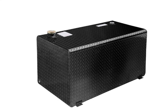 DEE ZEE DZ91753XB (106 Gallon) Auxiliary Diesel Fuel Transfer Tank - Black Aluminum
