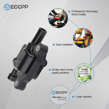 ECCPP Portable Spare Car Ignition Coils Compatible with Buick GMC Cadillac Chevrolet 2005-2016 Replacement for UF413 C1511 for Travel, Transportation and Repair (Pack of 8)