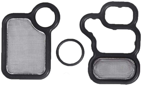 VTEC Solenoid Gasket Spool Valve Filter Screen Gasket O-ring for Honda Civic CR-V Accord Acura RSX RDX TSX
