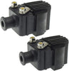 GWNOWZZET 2 pcs Ignition Coil Compatible with Mercury Mariner Outboard Boat 6-125HP 140HP V135 V150 210CC,for Chrysler Force 40hp -150hp, OE#339-832757A4 339-7370A13 339-832757B4