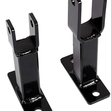 HECASA Lockable Single Trailer Trimmer Rack Holder Open Landscape Rack