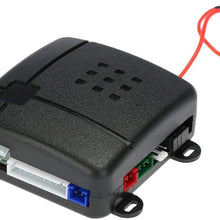 KKmoon Car Vehicle Security System Universal Burglar Alarm Protection Anti-Theft System with 2 Remote Contoller