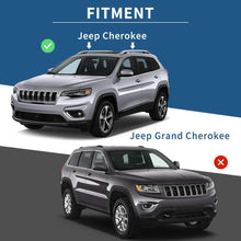 YITAMOTOR Roof Rack Cross Bars Compatible with 2014-2021 Jeep Cherokee, Aero Crossbars Rooftop Luggage Cargo Bag Kayak Canoe Bike Carrier