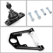 DNA MOTORING FUCA-ZTL-106 1-Piece Front Upper Control Arm Replacement For 67-77 Mustang Ranchero Mercury Cougar Comet, Black