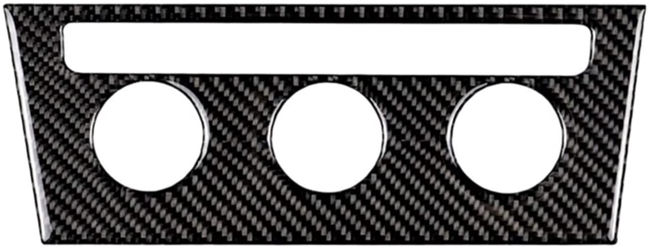 Iinger Fit for Golf 7 2013-2017 Car Interior Accessories Carbon Fiber Air Conditioner Decorative Interior Stickers