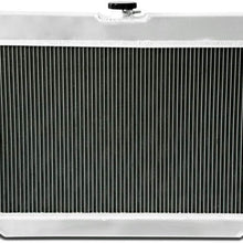 OzCoolingParts New 63-68 Chevy Series Radiator, 3 Row Core Full Aluminum Radiator for 1963-1968 64 65 66 67 Chevy Bel-Air/Impala/Chevelle/EL Camino/Biscayne/Caprice and Many GM Cars (3 Row)