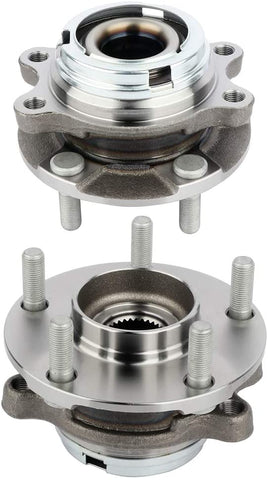 LUJUNTEC Wheel Hub Assembly fits 2012-2017 Nissan Quest 2013-2014 Nissan Murano 3.5L Front w/ABS Models Reliability and Durability 2 Pack