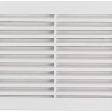 Caravan Vent Fan, White ABS RV Vent Fan, Low Decibel Yacht Camper for RV Trailer