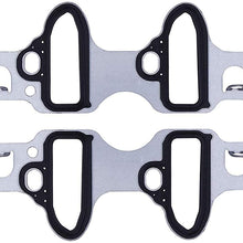 Rugged and Easy Fitting Intake Manifold Gasket Set - Compatible with 4.8L 5.3L 6.0L Chevy Silverado, Suburban, Tahoe, GMC Sierra, Yukon, Savana, Cadillac Escalade - Replace 89060413 MS98016T