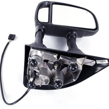 MOTOOS Towing Mirrors Fit for 99-07 Ford F250 F350 F450 F550 Super Duty | 01-05 Ford Excursion Pair Set Extendable Power Heated Tow Mirrors