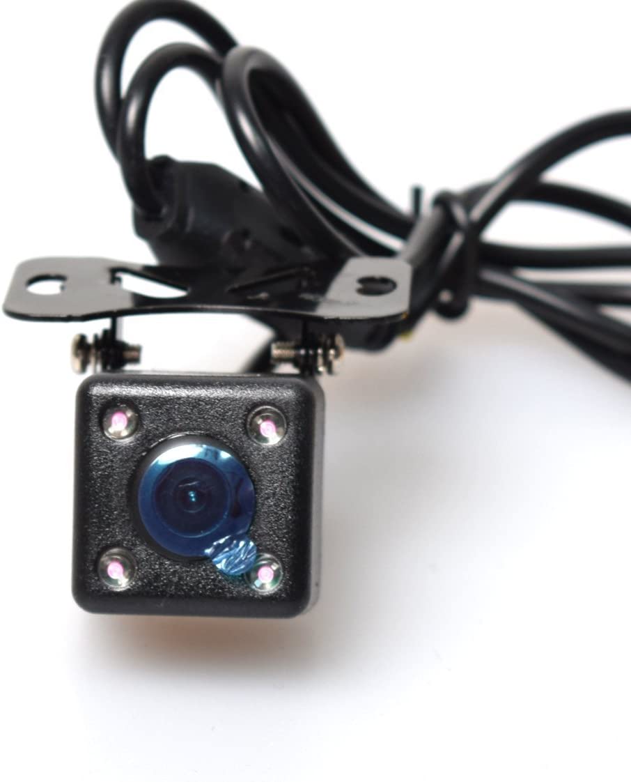 Car Auto Automotive Front View Forwards Camera 4 Infared Night Vision IR Lights Free 6M / 20FT RCA Video Extension Cable Automatic