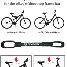 Tyger Auto TG-RK3B203S Deluxe 3-Bike Trunk Mount Bicycle Rack. (Compatible with Most Sedans/Hatchbacks/Minivans and SUVs.)