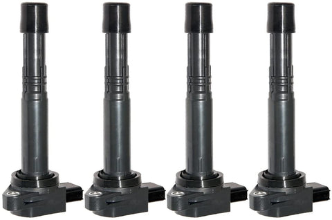 Ignition Coil Pack of 4 compatible with Honda Accord Civic CRV Element Acura RSX 2.0L 2.4L - UF311 C1382