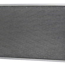 OzCoolingParts 4 Row Core Aluminum Radiator + 2 x 12" Fan w/Shroud(Cover) + Thermostat Kit for 1960-1990 61 62 65 66 87 88 89 Chevy Chevelle El Camino Truck Buick Cadillac Oldsmobile Pontiac and More