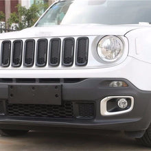 Bestmotoring Jeep Renegade Front Grille Inserts Mesh Grill Accessories for Jeep Renegade 2015 2016 Black