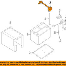 Genuine Nissan Parts - Frame Battery (24427-ZN50A), Regular