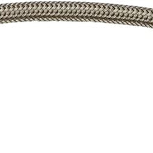 12 Inch Braided S.S. Brake Line - Straight AN3-2 Pack