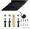 Westin 59-89015 Textured Black Off-Road Jack Mount Wrangler JK 2007-2018; Wrangler JL 2018-2019