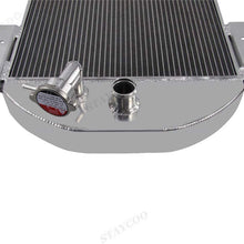 CoolingSky 62MM 4 Row Core Aluminum Radiator for 1934 1935 1936 Chevy Truck Pickup 6Cyl Engine