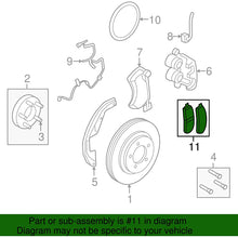 Ford 8L2Z-2V001-A - KIT - BRAKE LINING