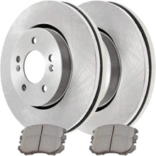 Auto Shack CBO41339924 Front Brake Rotors and Ceramic Pads