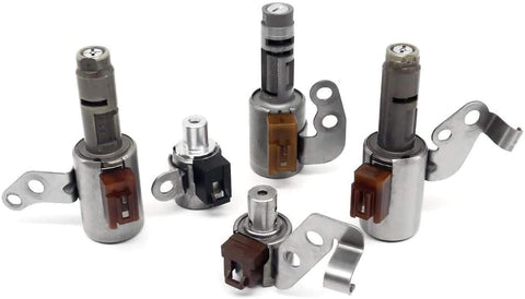 U140E Transmission 5 Piece Shift Solenoid kit for Toyota Camry Corolla Estima Highlande Lexus ES300 3.0L RX 6 5.7L U241 U240E 35240-32010 35290-21010