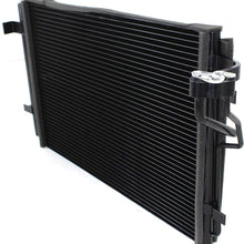 A/C Condenser Compatible with 2007-2012 Hyundai Elantra Aluminum Core With Receiver Drier