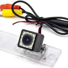 aSATAH Fisheye Lens Car Rear View Camera for Toyota 4Runner/Hilux Surf 2002~2010/Toyota Fortuner SW4 /Toyota Innova & Waterproof and Shockproof Reversing Backup Camera (Fisheye Lens)