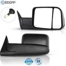 ECCPP Towing Mirrors for Dodge Ram 1500 2500 3500 1998 1999 2000 2001 Power Heated Pickup Mirrors