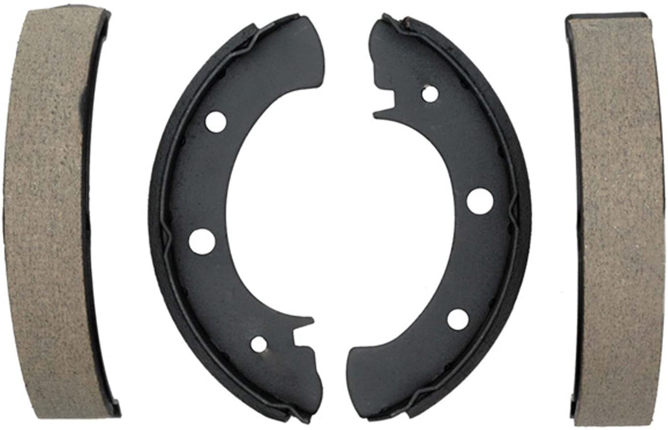 ACDelco 17443B Professional Bonded Rear Drum Brake Shoe Set