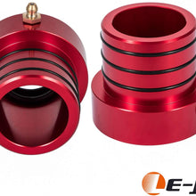 LE-JX MG21103 Dana 30/44 Black Front Axle Tube Seal 2pcs/set Compatible with 1984~2001 Jeep Cherokee/ 1984~2001 Jeep Grand Cherokee/ 1997~2006 Jeep TJ/ 1987~2018 Wrangler (Except 1996)