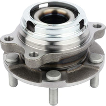 CTCAUTO Set of 2 Wheel Hub Assembly fit for Front 513338 12-17 N issan Quest 13-14 N issan Murano Axle Hub Assembly Wheel Bearing