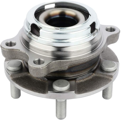ZENITHIKE 513338x1 Wheel Bearing and Front Wheel Hub Assembly Replacement for 2013-2014 Murano with ABS Rapid Heat-dispersing,Smooth,Allure