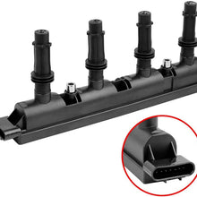 55579072 Ignition Coil Pack Fits For GM Buick Encore Cadillac ELR Chevy Cruze Sonic Trax Volt 1.4L L4 2011-2020 Replace# D521C 25195107 25198623 DC 12V