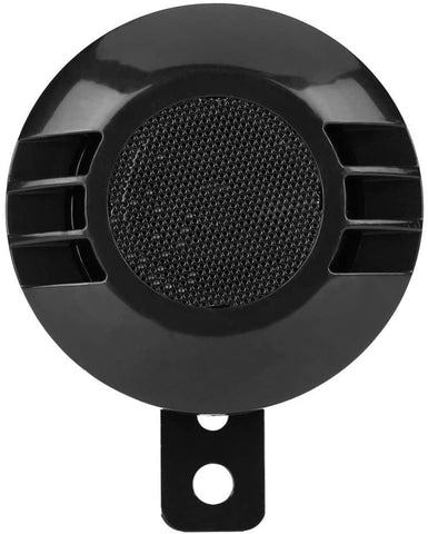XINGFUQY 110dB 430HZ Loud Electric Snail Horn Loudspeaker Universal Fit for 12V Motorcycle Car Black Waterproof and Sand-Proof